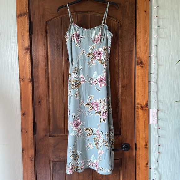 Floral Midi Dress - Picture 1 of 7